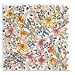 Kohler English Trellis Decorative Field Tile, 6,, x 6,,, White Dense Floral Pattern -...