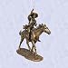 Wild Western Cowboy sculpture w horse statue new XL