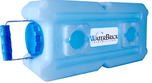WaterBrick Water Container 3.5 Gallon BPA Free Portable and Stackable