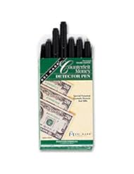 Office Product: Dri-Mark Smart Money Counterfeit Bill Detector Pen for Use with U.S. Currency, Dozen (351R-1) - Dri Mark