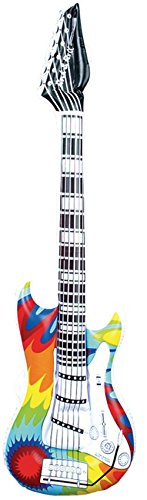 Inflatable Tye Dye Guitars (1 dz)