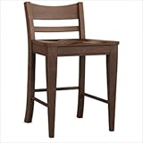 Colors Cuisine Cherry Drop Leaf/Counter Height Low-Back 5pc Dining Set - Br ....