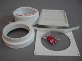 Cooker Hood Vent Kit for use with 4 and 5 cooker hoods  from Unifit