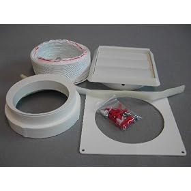 Cooker Hood Vent Kit for use with 4" and 5" cooker hoods