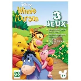 Winnie l'Ourson, 3 jeux -C'est la r�cr� - La chasse au Miel - Les Aventures de Porcinet. Disney Interactive