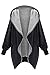 Zeagoo Women Boyfriend Casual Zip Coat Hoodie Cardigan Windbreaker Outerwear Jacket