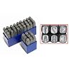 Hergestellt f�r DEMA Schlagzahlen - Set 6mm 36tlg