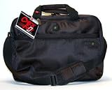 SOLO Tech Collection CheckFast Laptop Portfolio, Clamshell Design, Airport Security-Friendly Case for Laptops up to 15.6 Inches, Black, TCB310-4