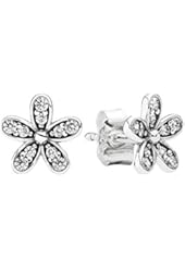 PANDORA Earrings Dazzling Daisy with Clear CZ 290570CZ