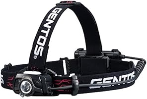 ジェントス ヘッドライト GT-500シリーズ 【明るさ320ルーメン/実用点灯4.5時間】 GT-505R