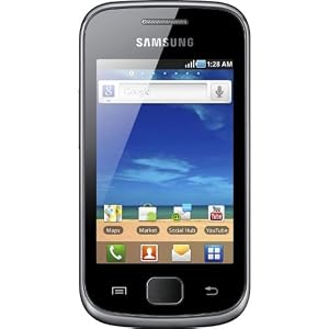 Samsung S5660 Galaxy Gio Noir - Smartphone 3G+ avec écran tactile 3.2' sous Android