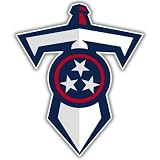 Tennessee Titans NFL Football car bumper sticker 4"x 5"