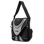 Mobile Edge Mini Messenger Bag Black/Silver great for Netbooks