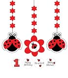 Lady Bug Fancy Customizable Hanging Cutouts
