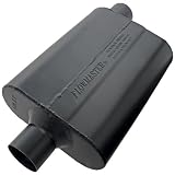 Flowmaster 942547 Super 44 Muffler - 2.50 Center In / 2.50 Offset Out - Aggressive Sound