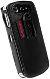 Krusell 89313 Cabriolet Leather Case with SwivelClip for Blackberry Pearl 8120/8130 (Black)