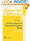 A First Course in Noncommutative Rings