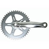 Sunlite Alloy Single Speed Crankset - 152mm x 32T, Silver