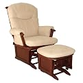 Restore and Restyle Glider and Ottoman in Cherry