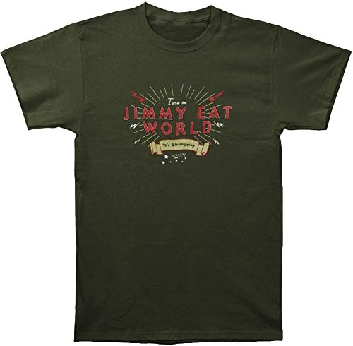 Jimmy Eat World Men's Electrifying T-shirt X-Large Grey