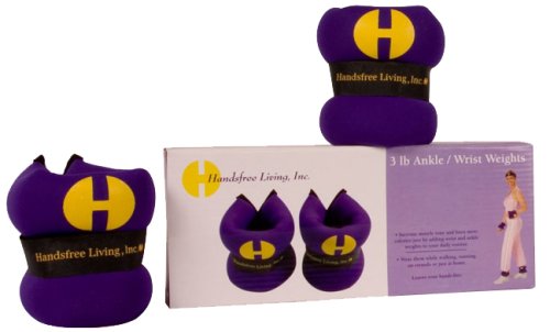 Handsfree Living 3-Pound Ankle / Wrist Weights
