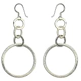 Romantic Valentine Gifts Sterling Silver Earrings 3 inches (ers249)