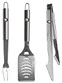 San Francisco 49ers Grilling BBQ 3 Piece Utensil Set and 3 Piece BBQ Apron Set