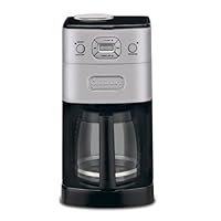 Cuisinart DGB-625BC Grind-and-Brew 12-Cup Automatic Coffeemaker, Brushed Metal