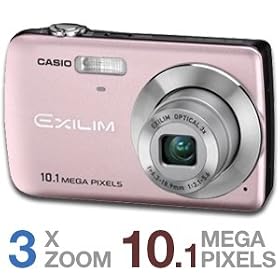 Casio EX-Z33LP 10.1MP Digital Camera with 3x Optical Zoom and 2.5 inch LCD (Light Pink)