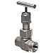 Parker U Series Stainless Steel 316 High Temperature Needle Valve, Inline, T-Bar Handle, Regulating Stem, NPT Female
