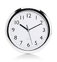 Chrome Essential Wall Clock