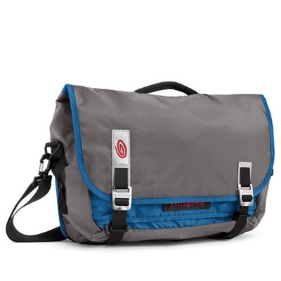 Timbuk2 Command Laptop Messenger Bag (Gunmetal/Blue, Medium)