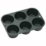 Image Lodge Logic L5P3 Seasoned Cast Iron Cookware Muffin/Cornbread Pan
