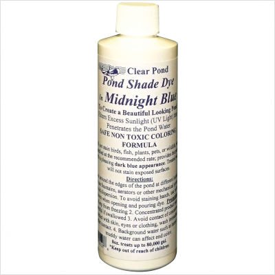 Clear Pond 30127 8 Oz Midnight Blue Pond Shade Dye Concentrate