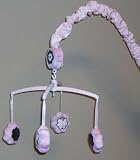 Beansprout Mod Daisy Mobile, Pink - cod. B001UV6K8E