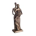 Mother Father Newborn Bronze Sculpture