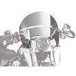 National Cycle N21427 Switchblade Chopped Clear Windshield<br>for Harley Davidson FL Softail Models