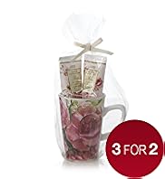 Floral Collection Rose Mug Gift Set