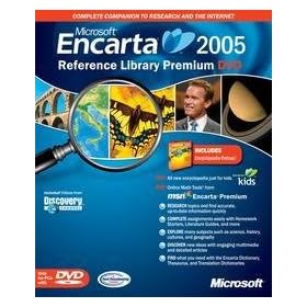Microsoft Encarta Reference Library 2005 (DVD-Rom)