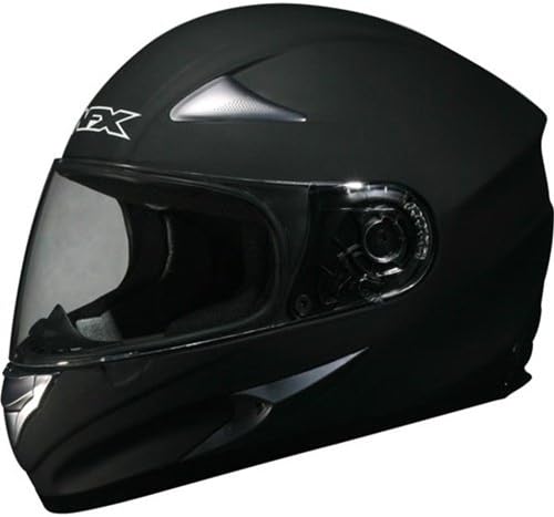 2014 AFX FX-90 Solid Motorcycle Helmets - Flat Black - Small