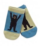 Hatley Boys 2-7 Black Bear Two Pairs Socks