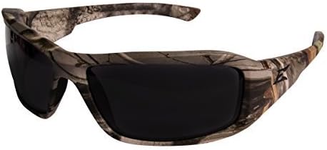 Edge Eyewear XB116CF Brazeau Smoke Lens, Forest Camo by Edge Safety Eyewear