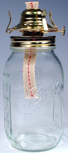 MASON JAR OIL LAMP BURNER CHIMNEY HOLDERS ~LOT OF 10