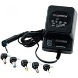 Universal AC/DC MAINS POWER ADAPTOR 300MA 3/4.5/6/7.5/9/12 VOLT