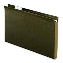 Pendaflex 4153X1 Hanging Box Bottom Folder, Standard Green, Legal, 25 Per Box