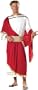 California Costume Men's Adult-Caesar, Red/White, Standard