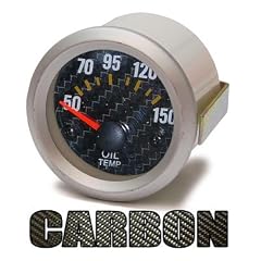 �ltemperaturanzeige Zusatzinstrument 52mm - CARBON
