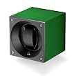 Swiss Kubik Single Watch Winder - Green Anodized Aluminum
