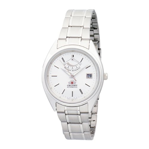 Orient Men's CFD0001W Automatic Power Reserve White Stainless Steel Watch