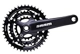 Sram S600 Chainset 3 x 8 Speed Powerspline 42-32-22T - 175 mm, Blast Black